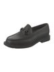 Gucci Horsebit Accent Rubber Dress Loafers
