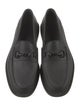 Gucci Horsebit Accent Rubber Dress Loafers