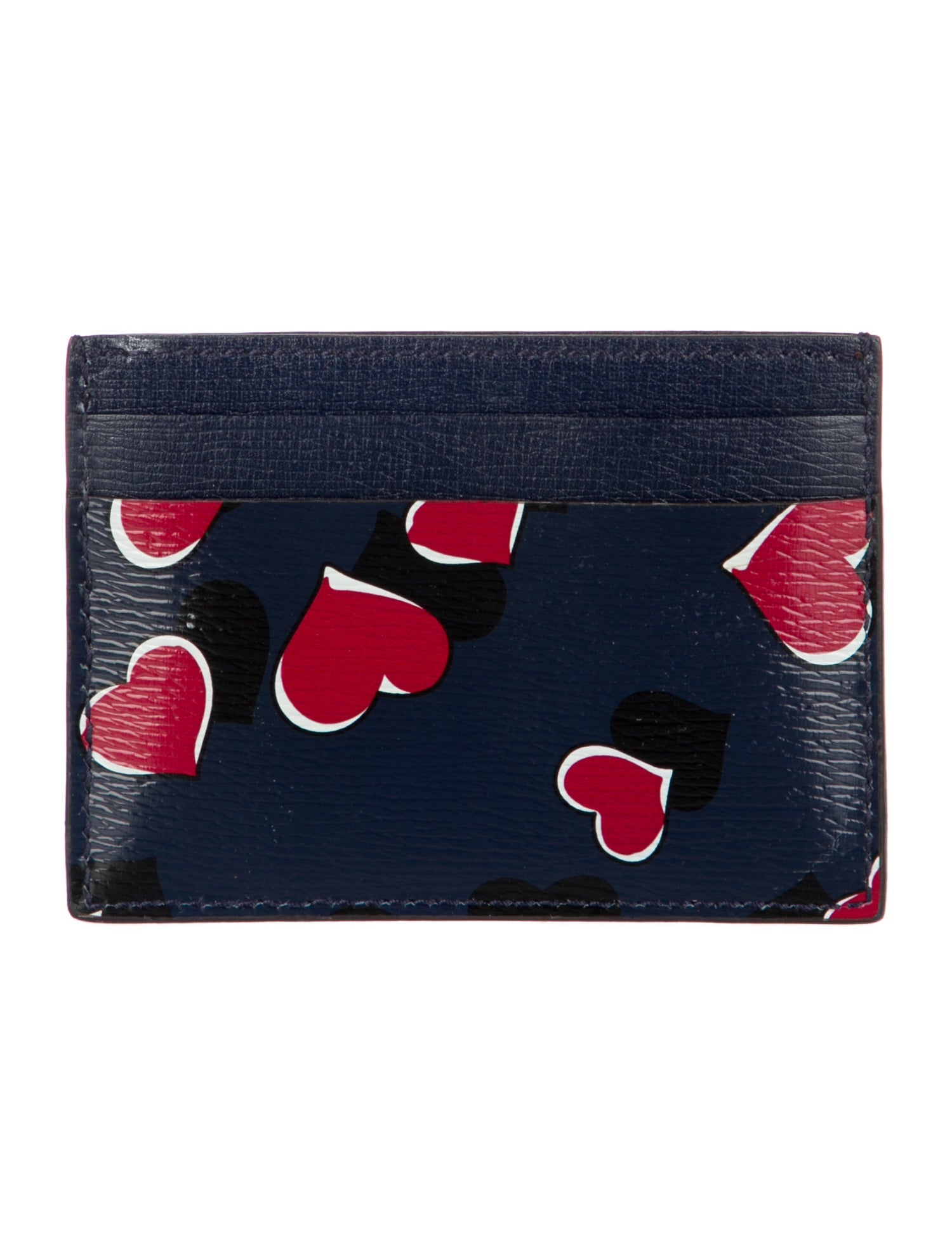 Gucci Heart Cardholder Interlocking G Logo Wallet