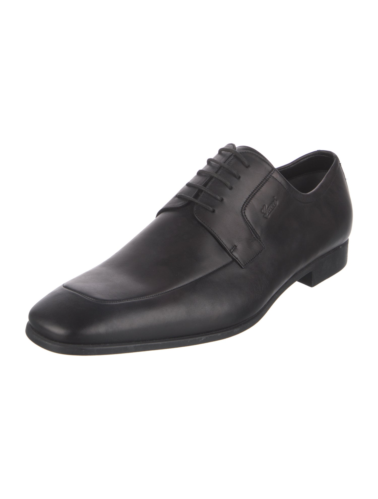 Gucci Leather Derby Shoes