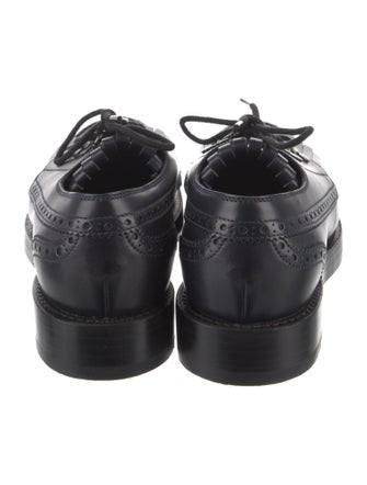 Gucci Leather Lasercut Accents Brogues