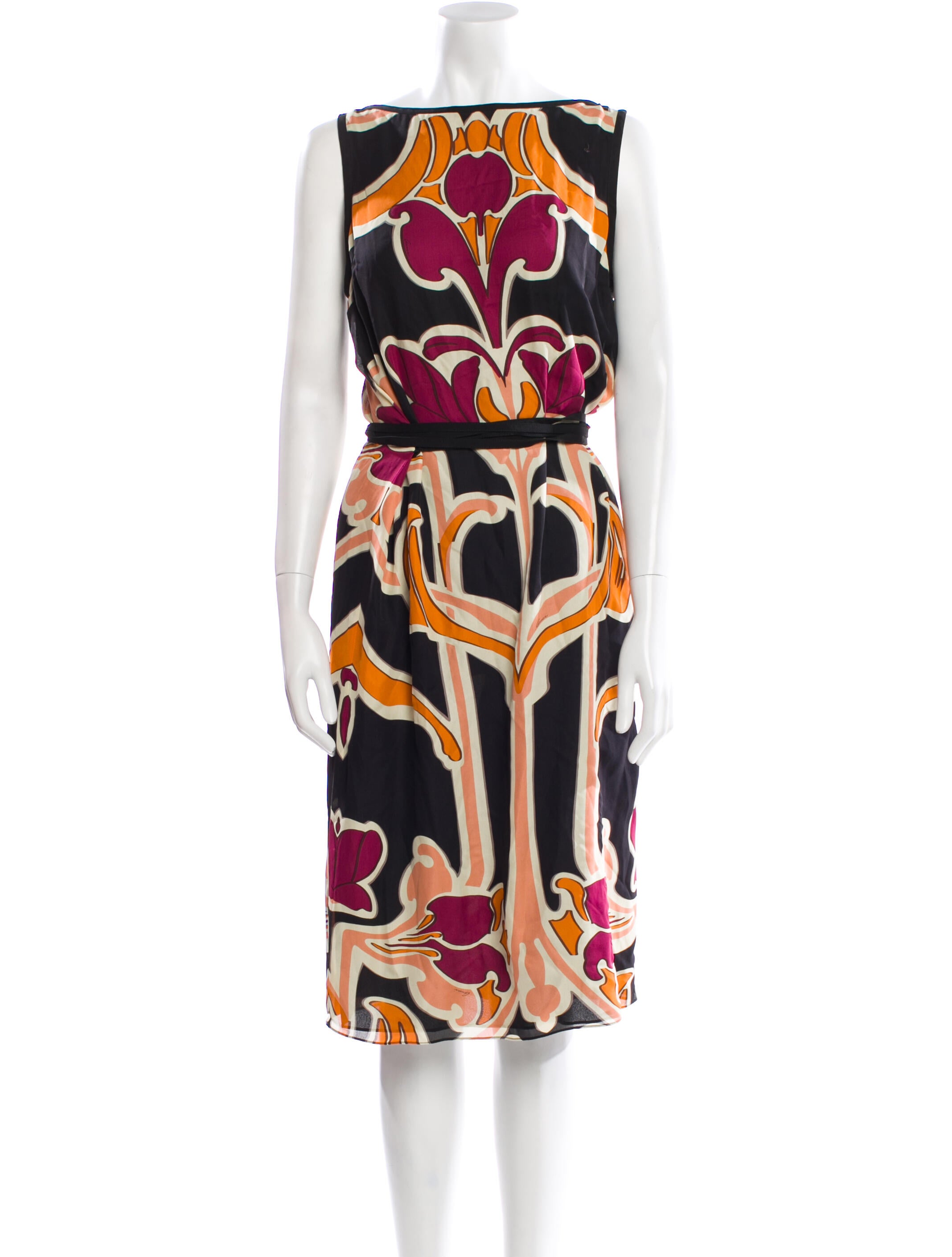Gucci Silk Knee-Length Dress