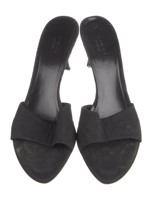 Gucci GG Nylon Canvas Slides