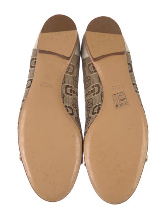 Gucci GG Canvas Canvas Ballet Flats