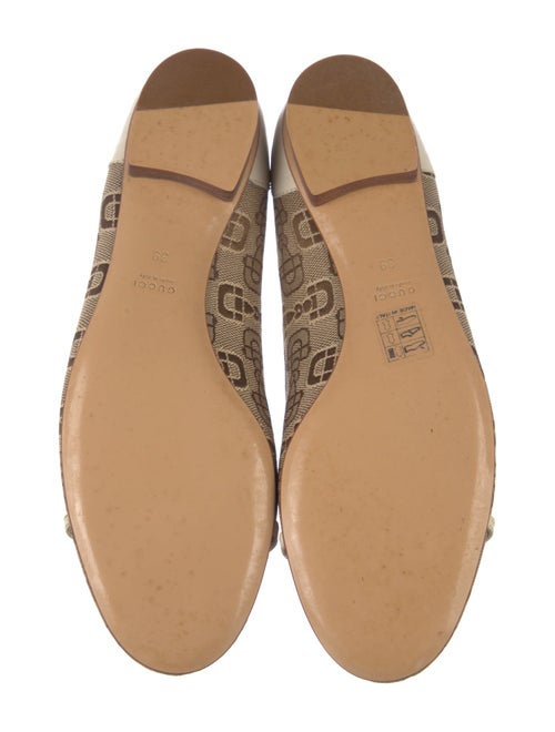 Gucci GG Canvas Canvas Ballet Flats
