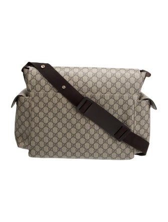 Gucci Pattern Print Diaper Bag