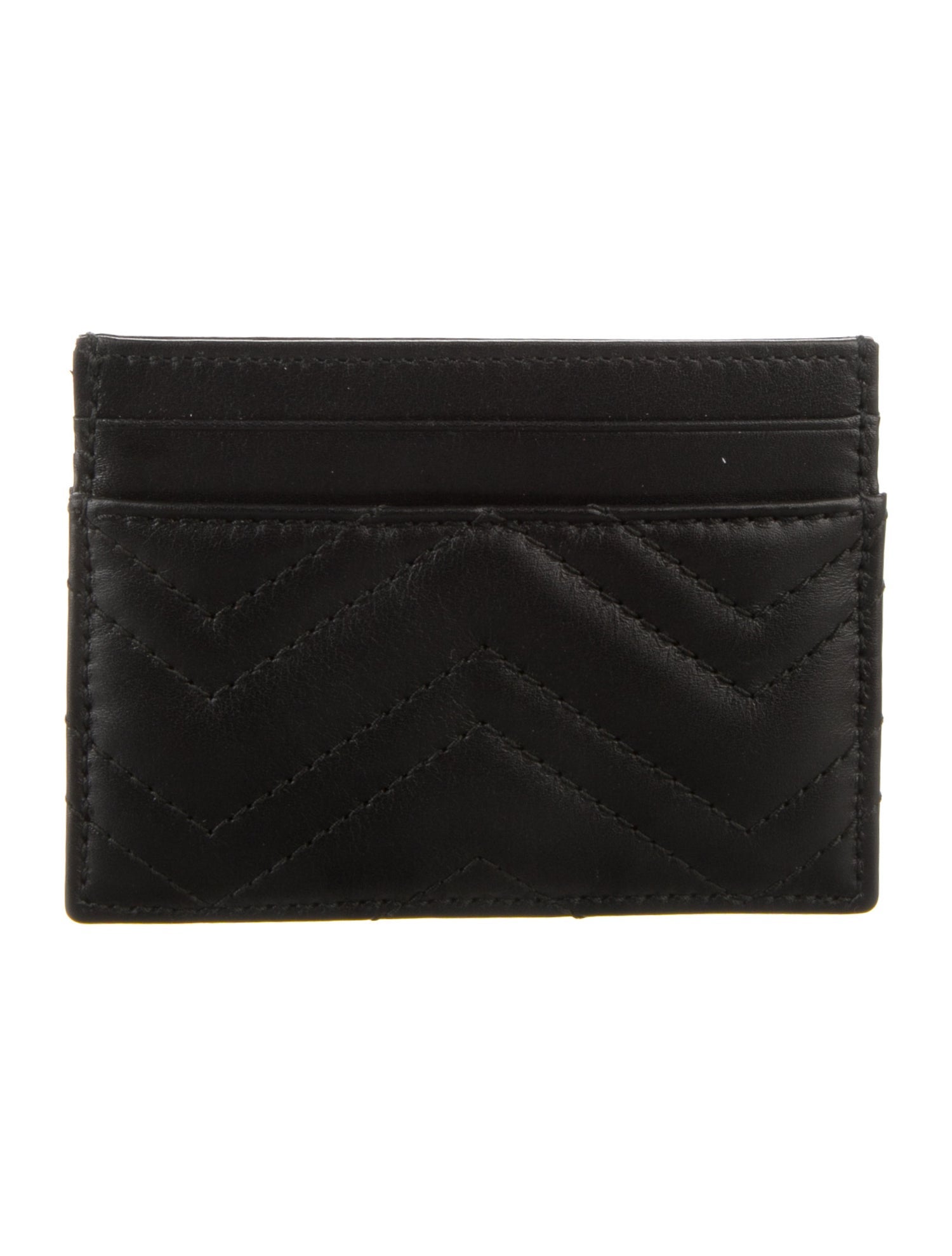 Gucci Marmont Card Case Double G Logo Card Holder