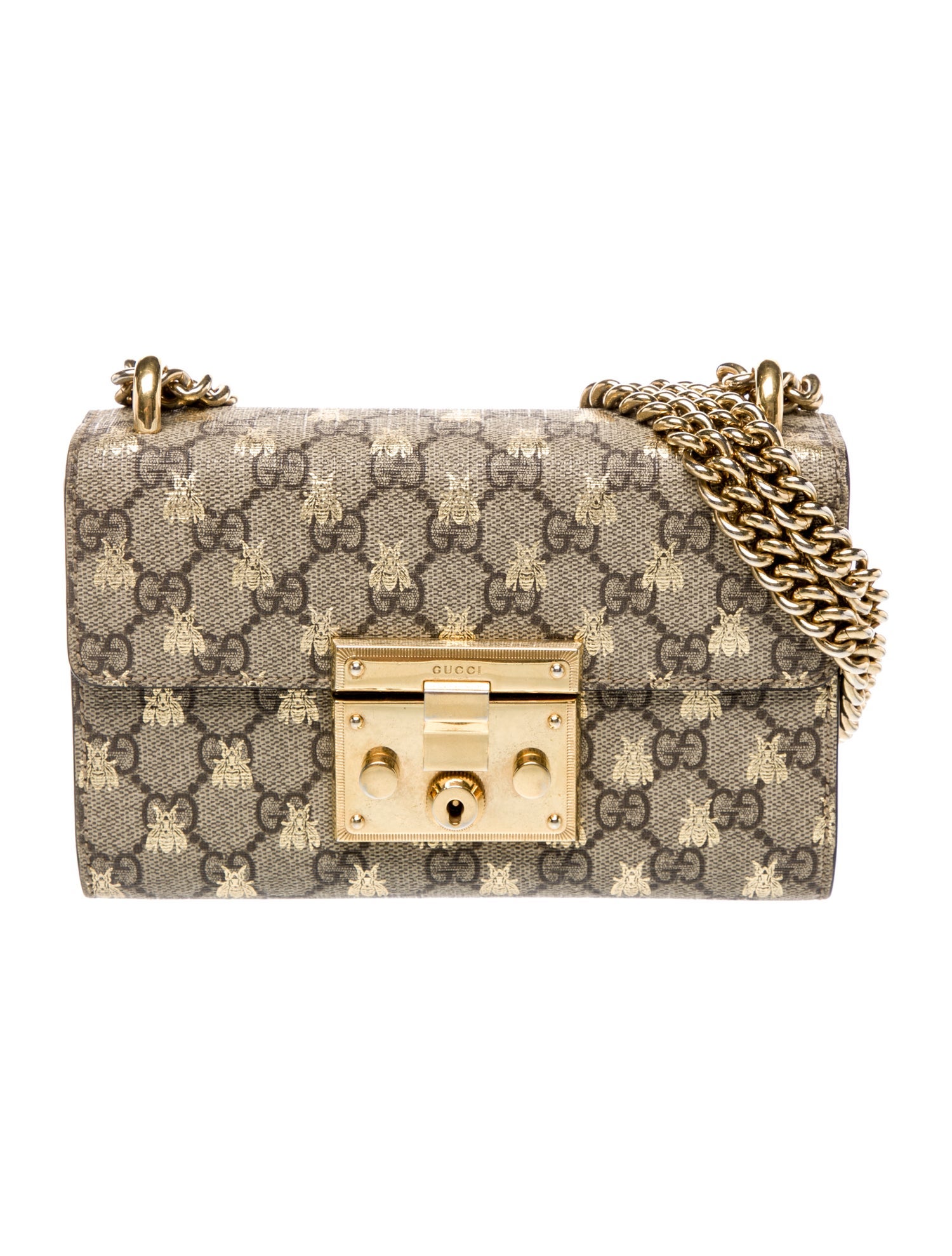 Gucci GG Supreme Padlock Small