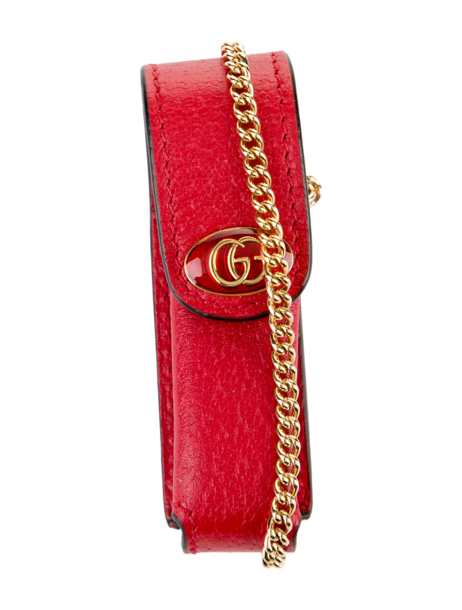 Gucci Red Leather Holder
