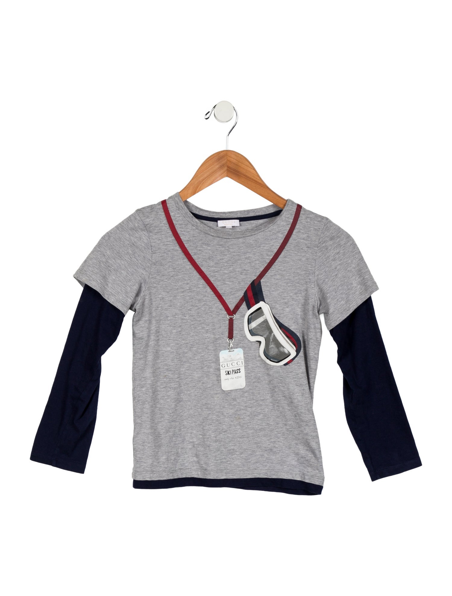 Gucci Boys' Long Sleeve Graphic T-Shirt