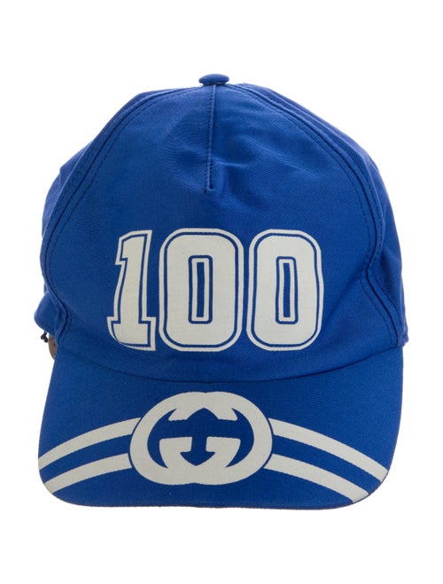 Gucci 100th Anniversary Interlocking G Logo Baseball Hat
