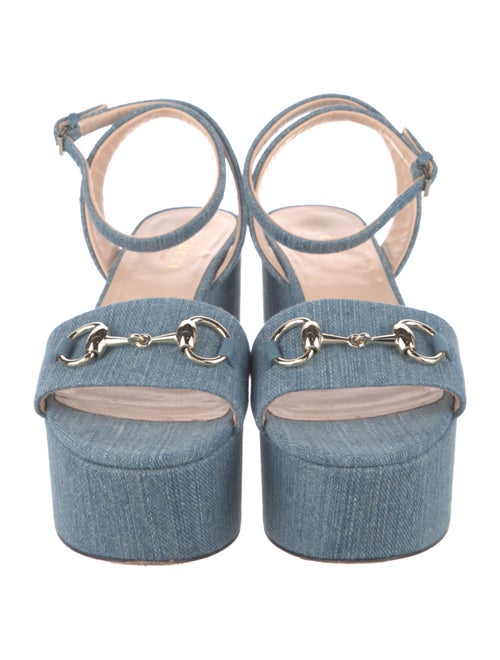 Gucci Denim Sandals
