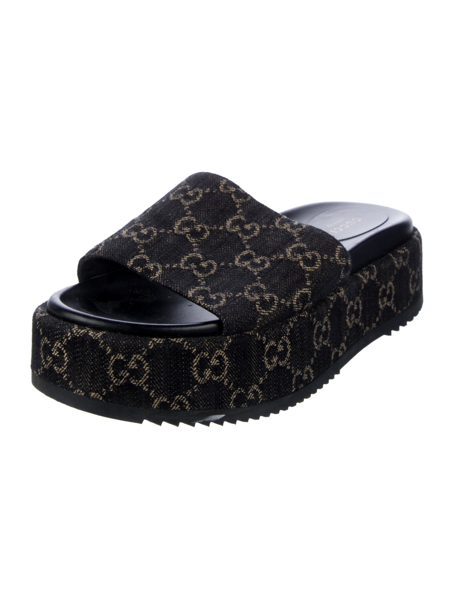 Gucci GG Supreme Canvas Slides