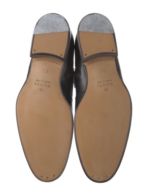 Gucci Interlocking G Logo Leather Boots