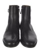 Gucci Interlocking G Logo Leather Rain Boots