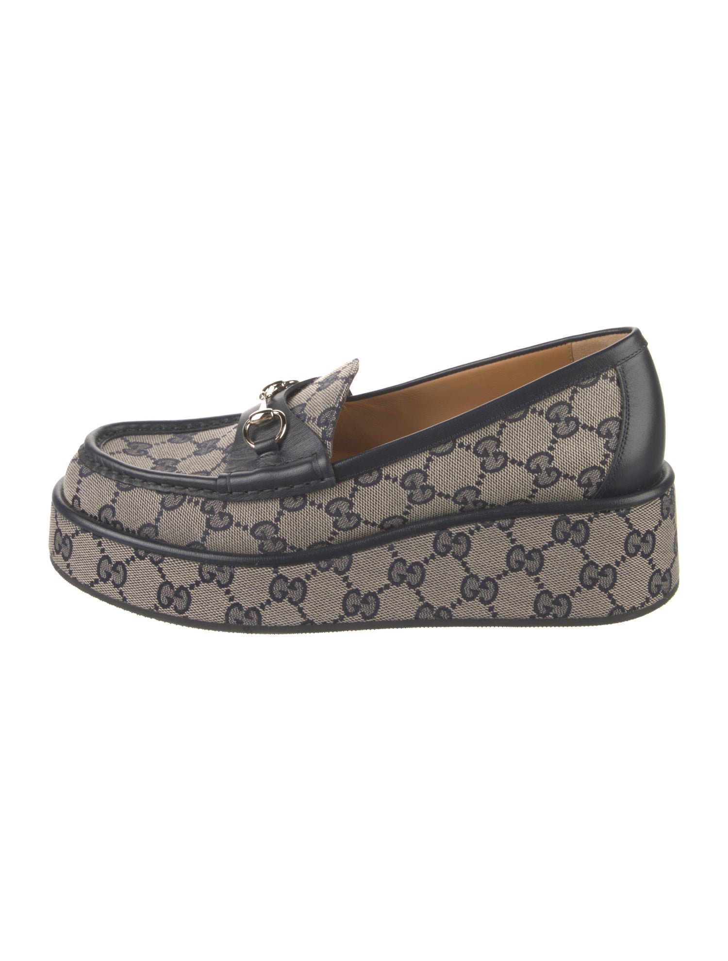 Gucci GG Canvas Canvas Loafers