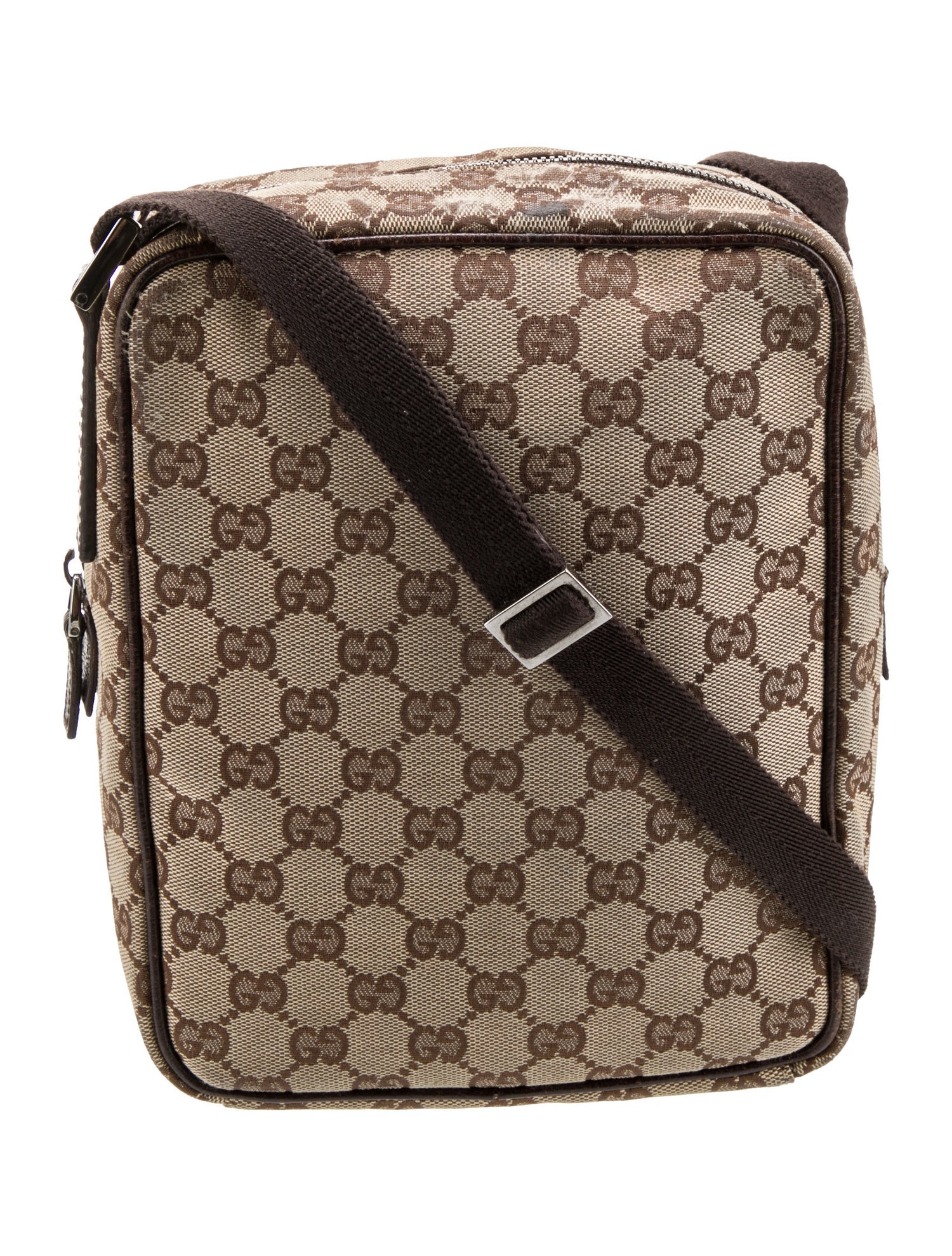 Gucci GG Canvas Messenger Bag