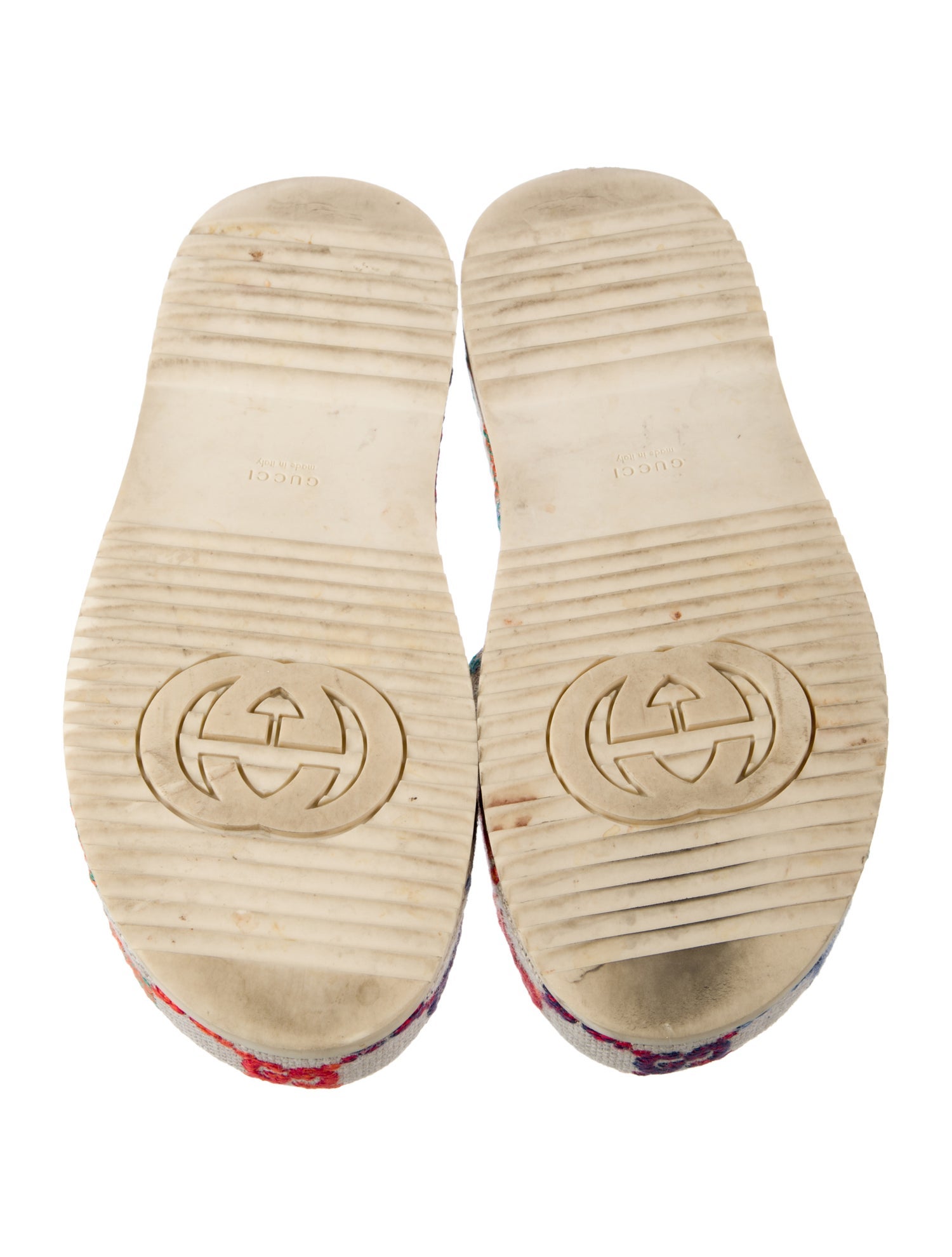 Gucci GG Psychedelic Canvas Slides