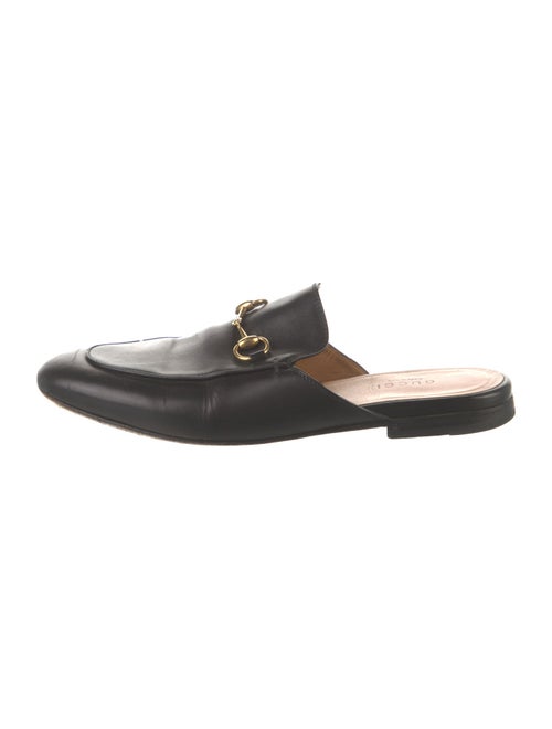 Gucci 1955 Horsebit Accent Leather Mules