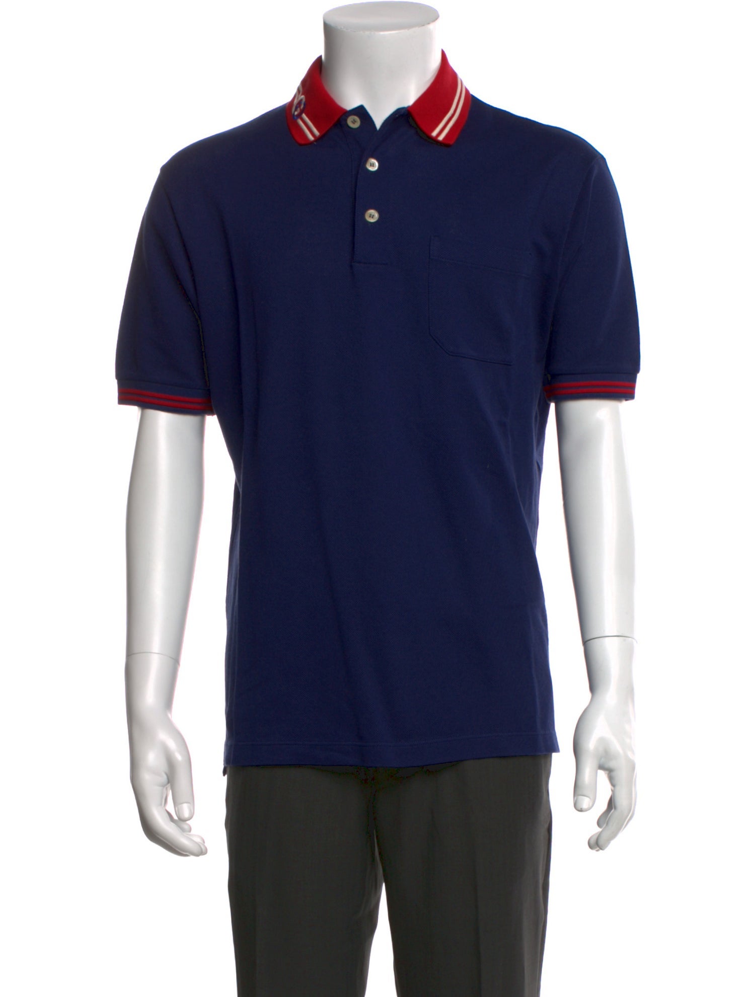 Gucci 2022 Interlocking G Logo Polo Shirt