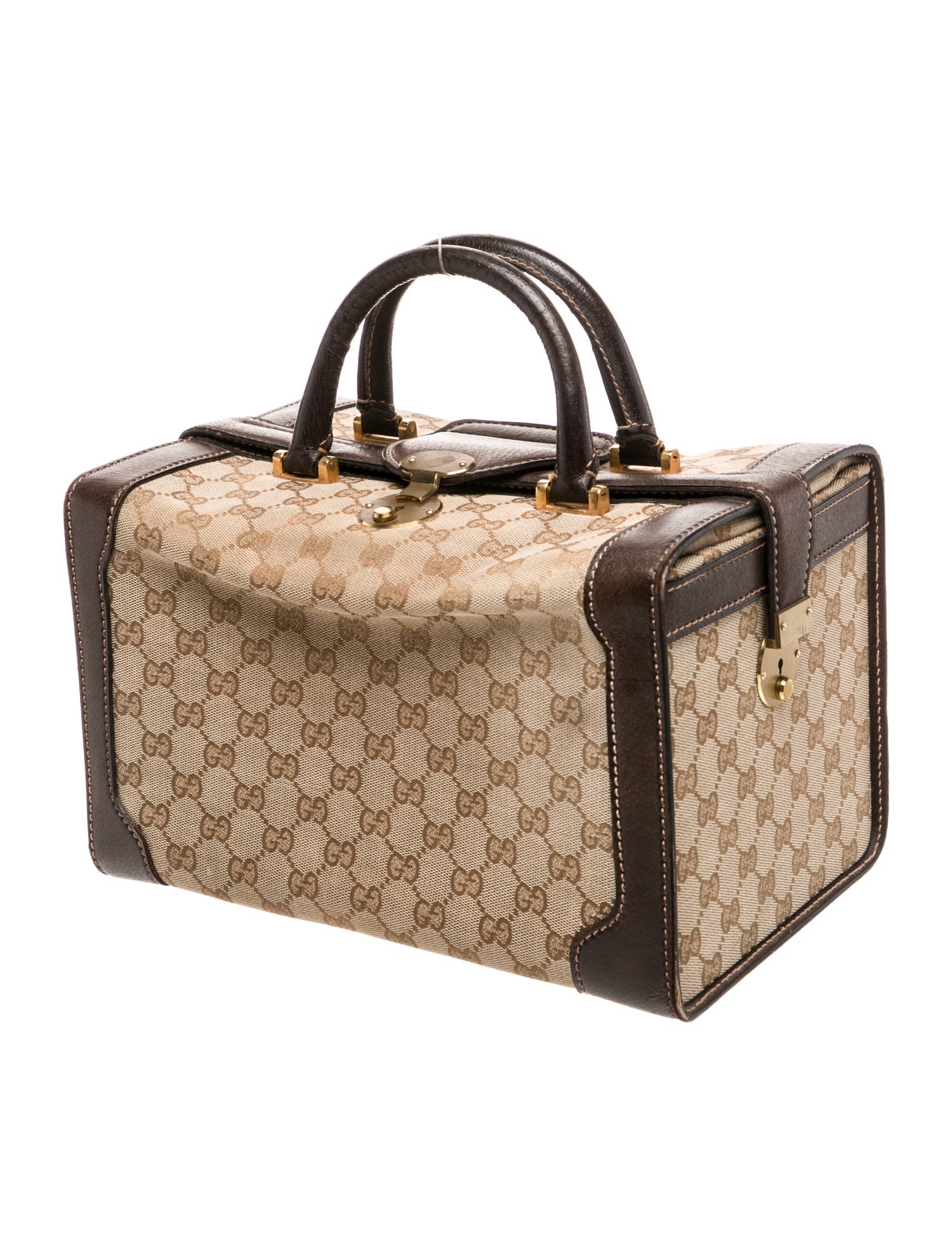 Gucci GG Canvas Vintage Vanity Trunk Vintage