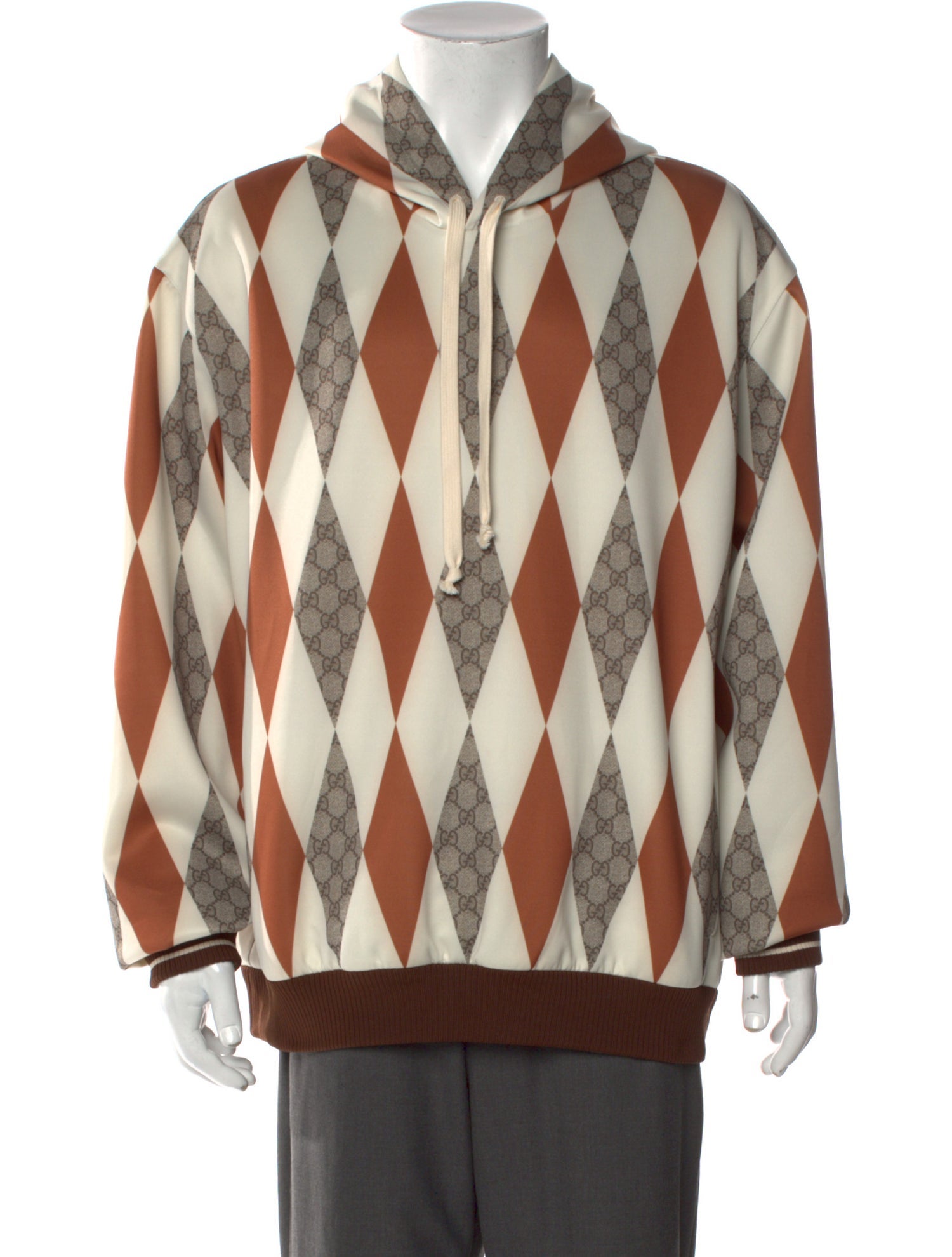 Gucci GG Supreme Crew Neck Hoodie