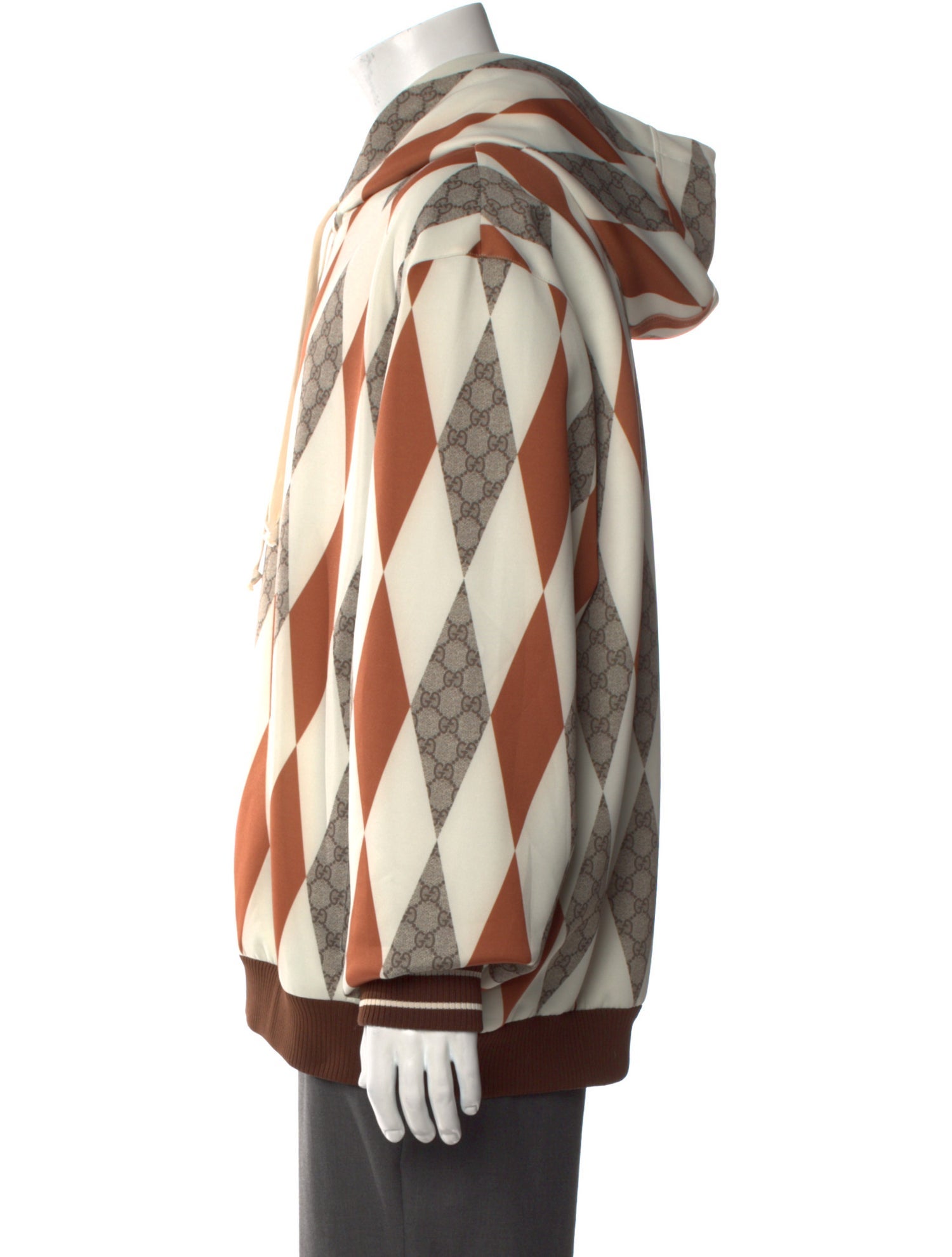 Gucci GG Supreme Crew Neck Hoodie