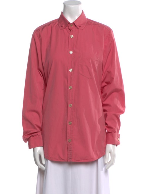 Gucci Long Sleeve Button-Up Top