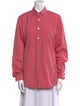 Gucci Long Sleeve Button-Up Top