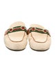 Gucci Web Accent Canvas Mules
