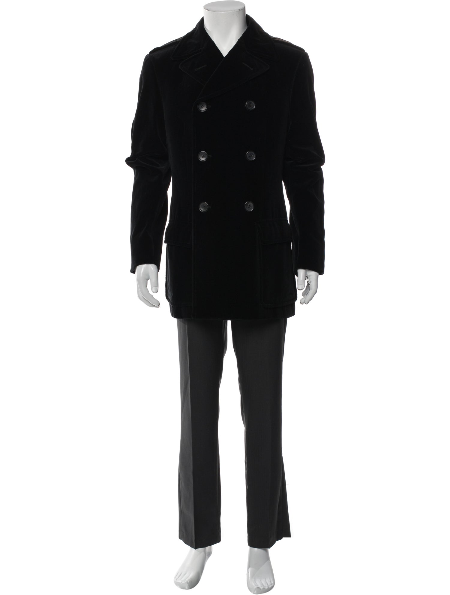 Gucci Sylvie Web Accent Peacoat