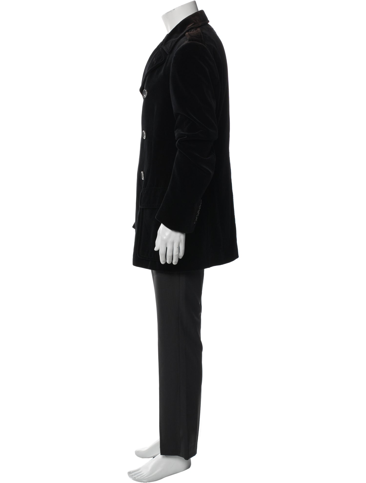 Gucci Sylvie Web Accent Peacoat