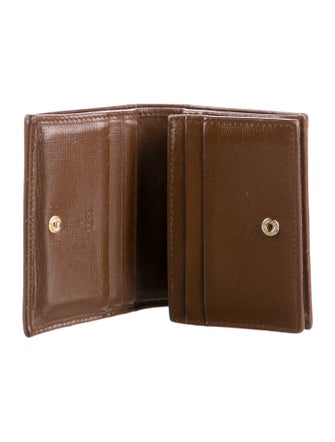 Gucci Horsebit 1955 Card Case GG Supreme Compact Wallet