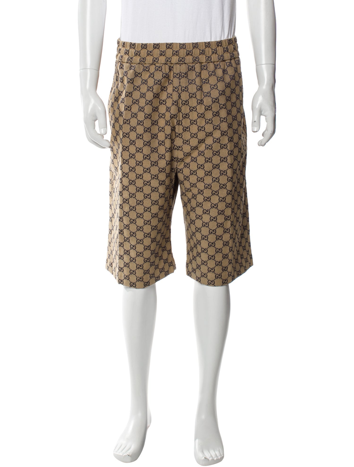 Gucci GG Canvas Jogger Shorts w/ Tags