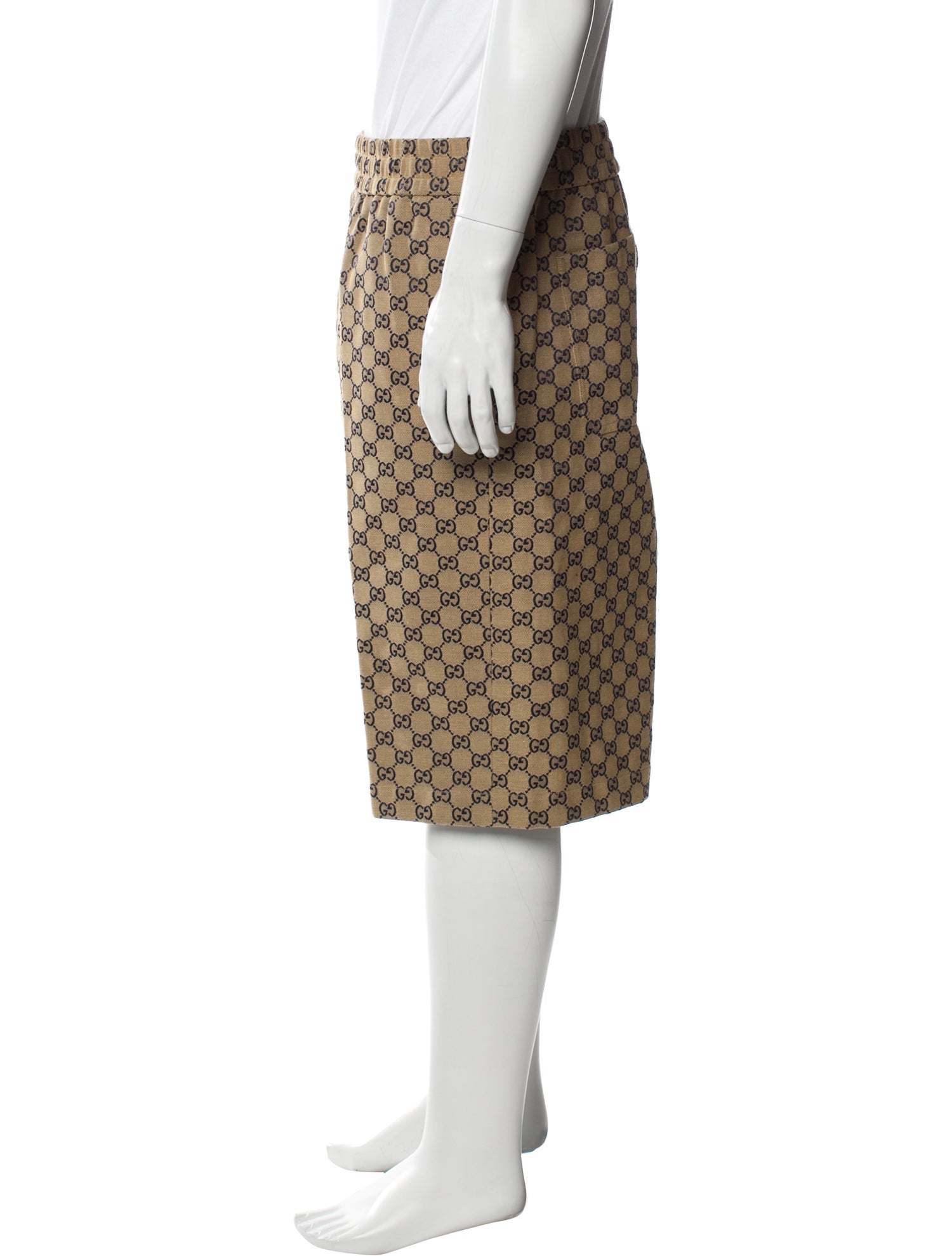 Gucci GG Canvas Jogger Shorts w/ Tags