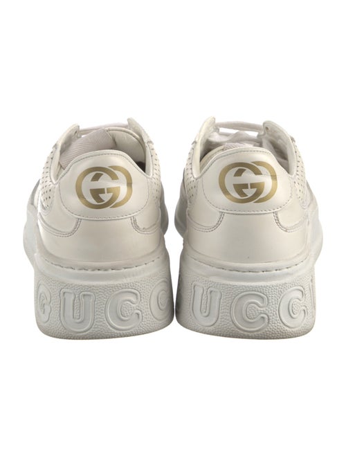 Gucci Interlocking G Logo Leather Sneakers