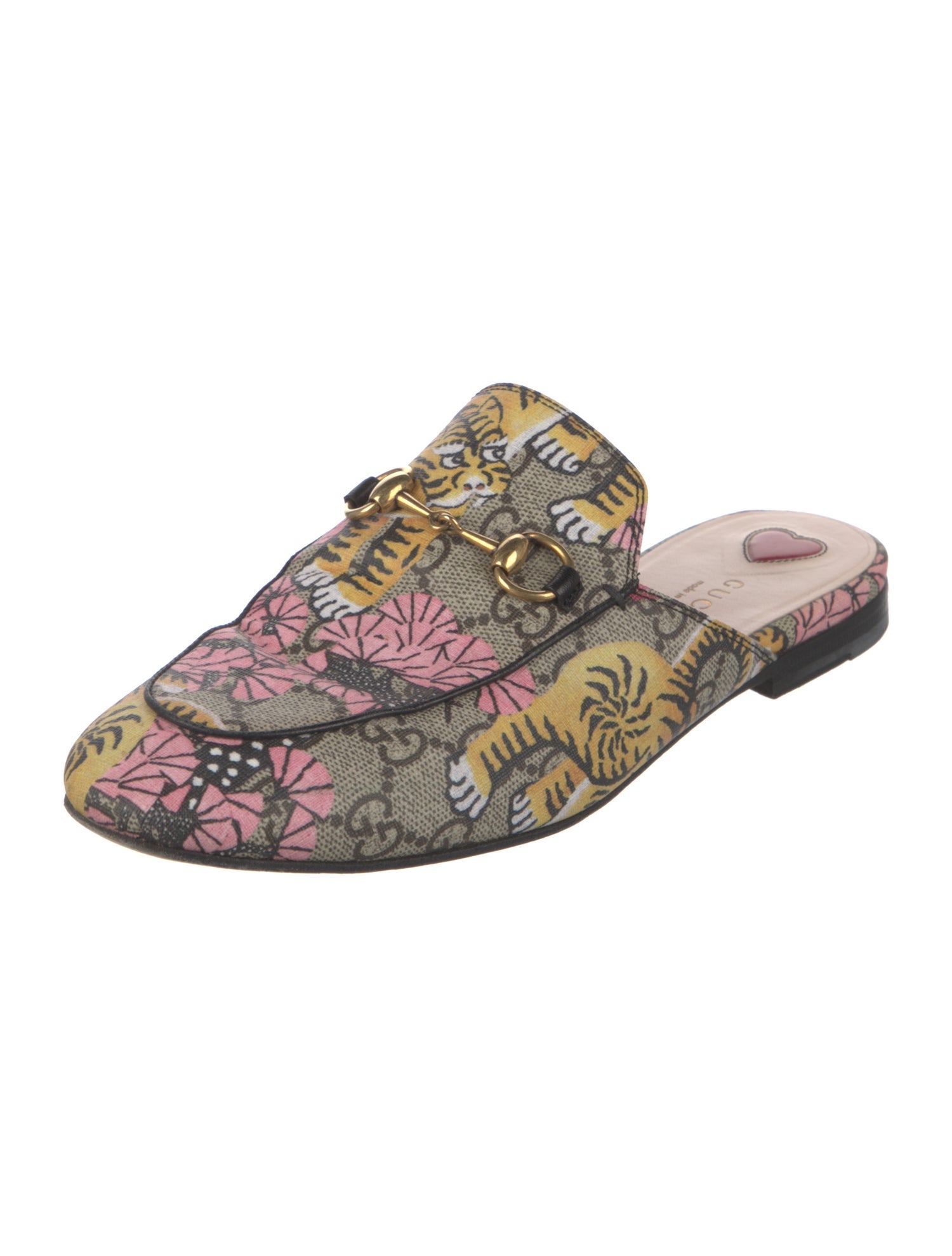 Gucci GG Supreme Mules