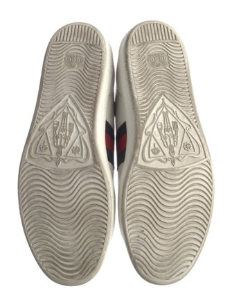 Gucci Sylvie Web Accent Leather Sneakers