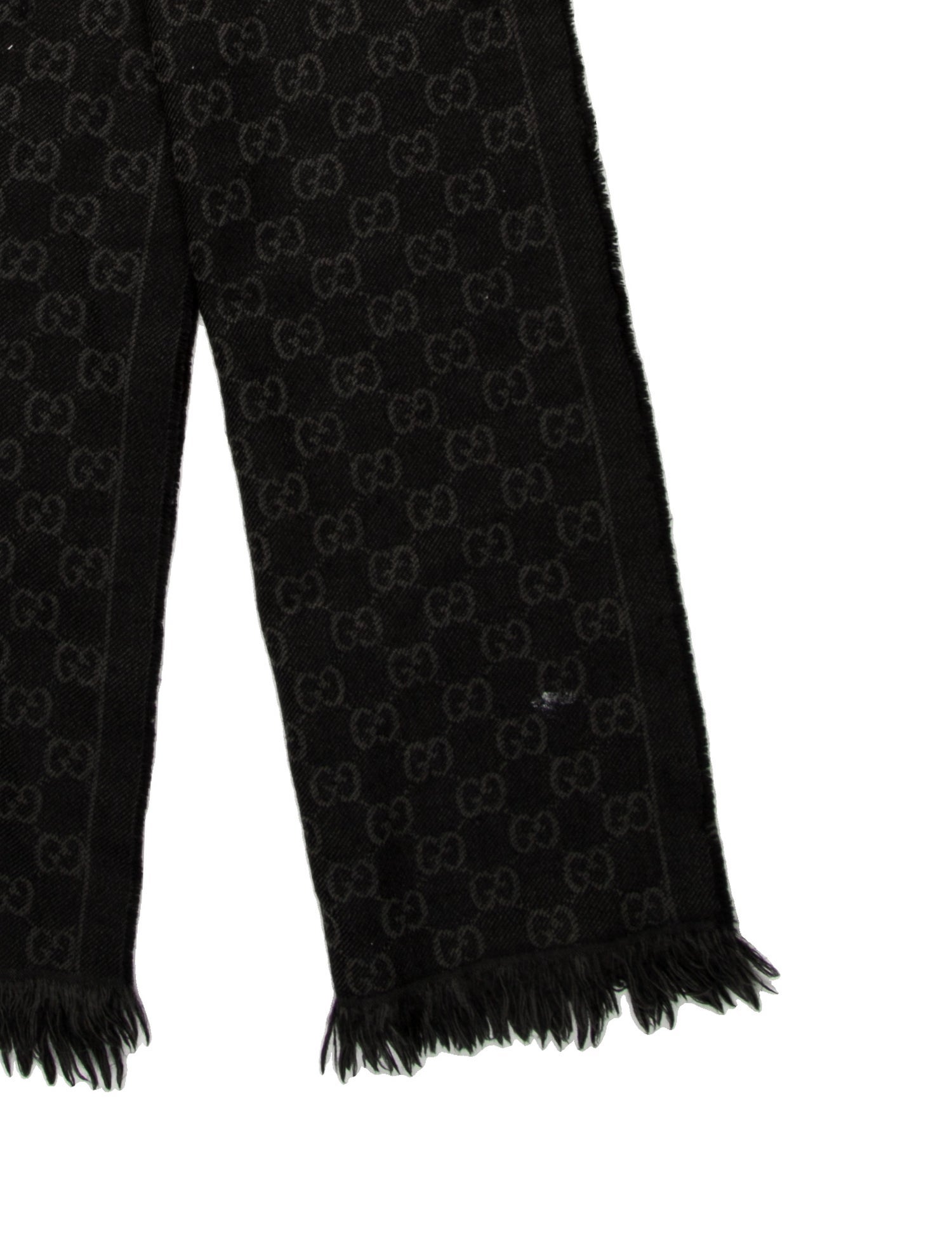 Gucci Wool Printed Scarf