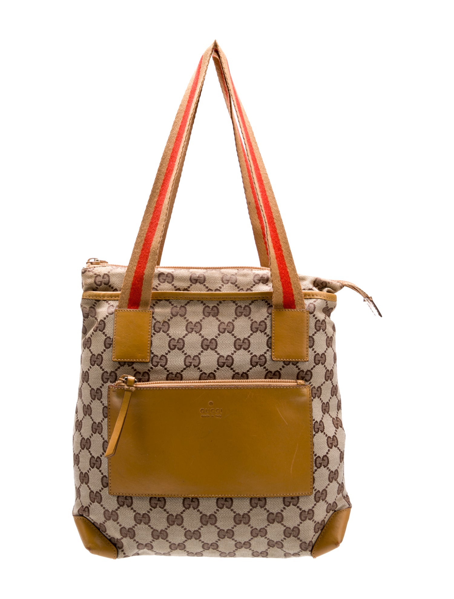 Gucci GG Canvas Crossbody Bag Vintage