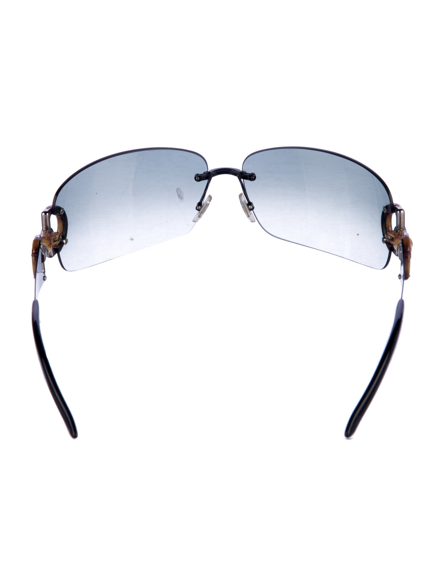 Gucci Horsebit Accent Shield Sunglasses