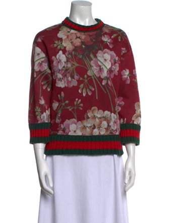 Gucci 2015-2016 Floral Print Sweatshirt