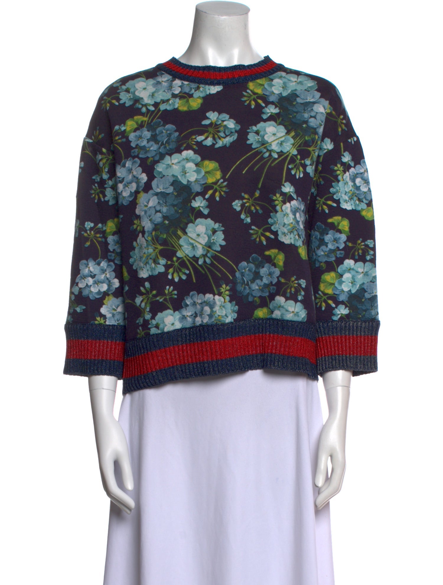 Gucci 2016 Floral Print Sweatshirt