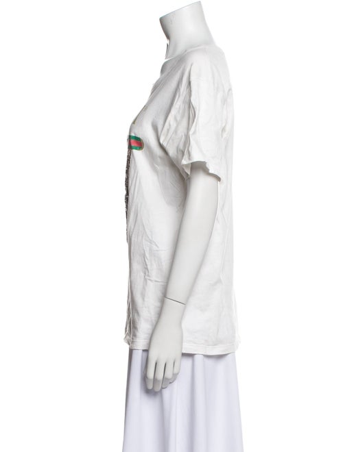 Gucci Mystic Cat Graphic Print T-Shirt