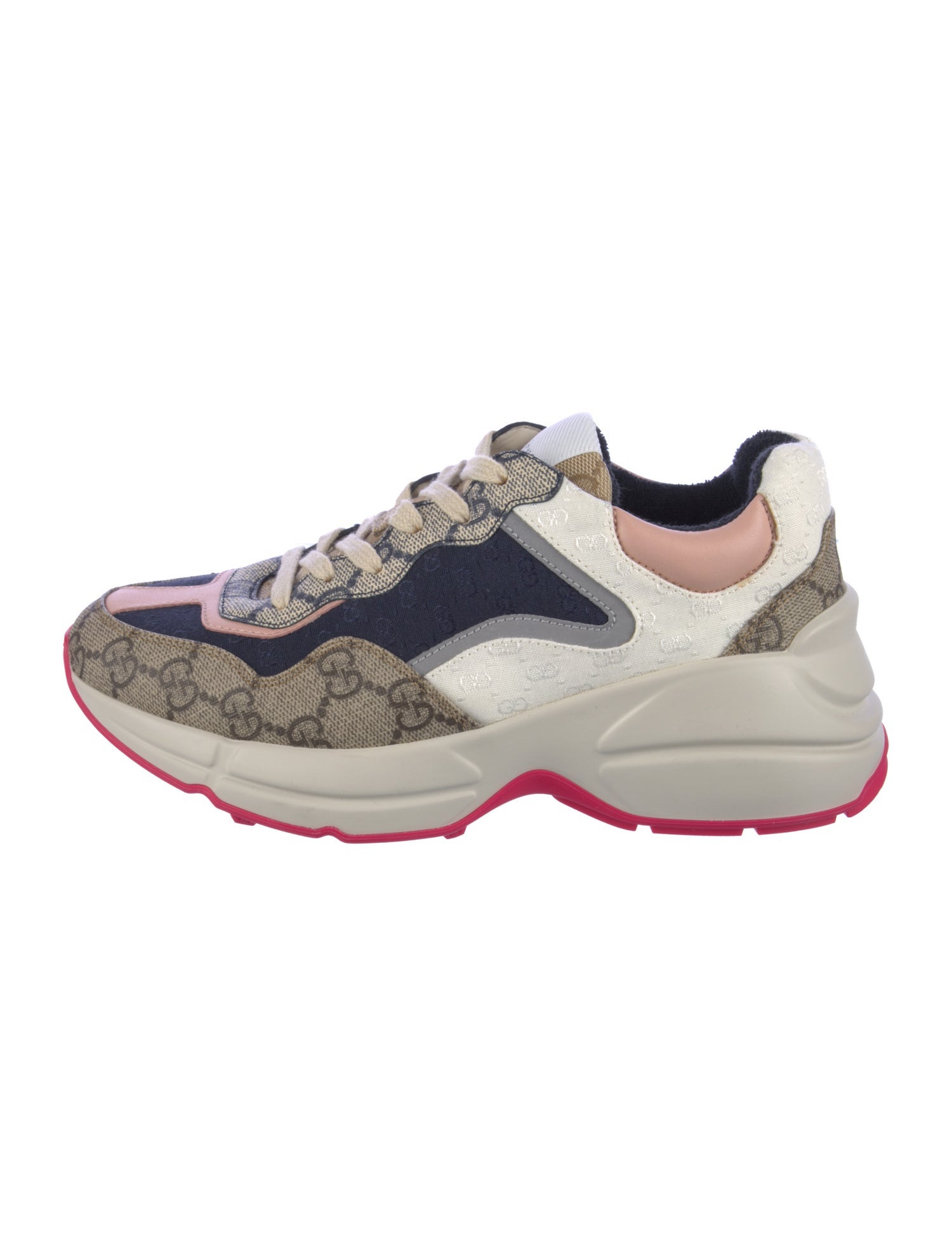 Gucci GG Supreme Leather Chunky Sneakers