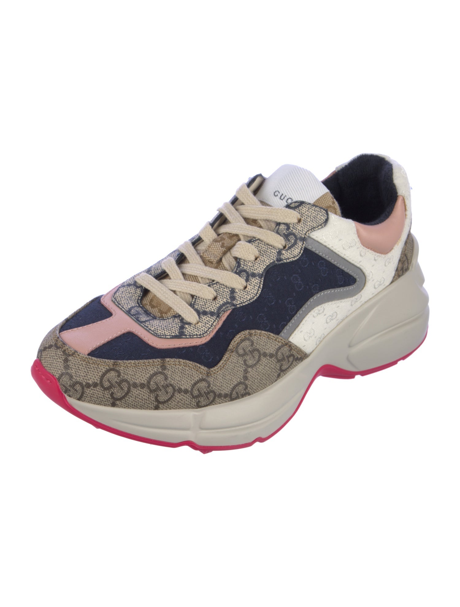 Gucci GG Supreme Leather Chunky Sneakers