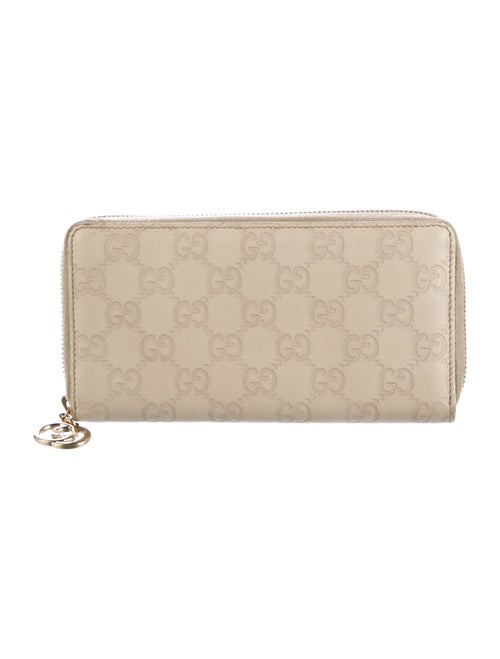 Gucci GG Supreme Leather Continental Wallet