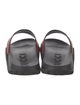 Gucci Web Accent Rubber Slides