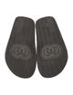 Gucci Web Accent Rubber Slides