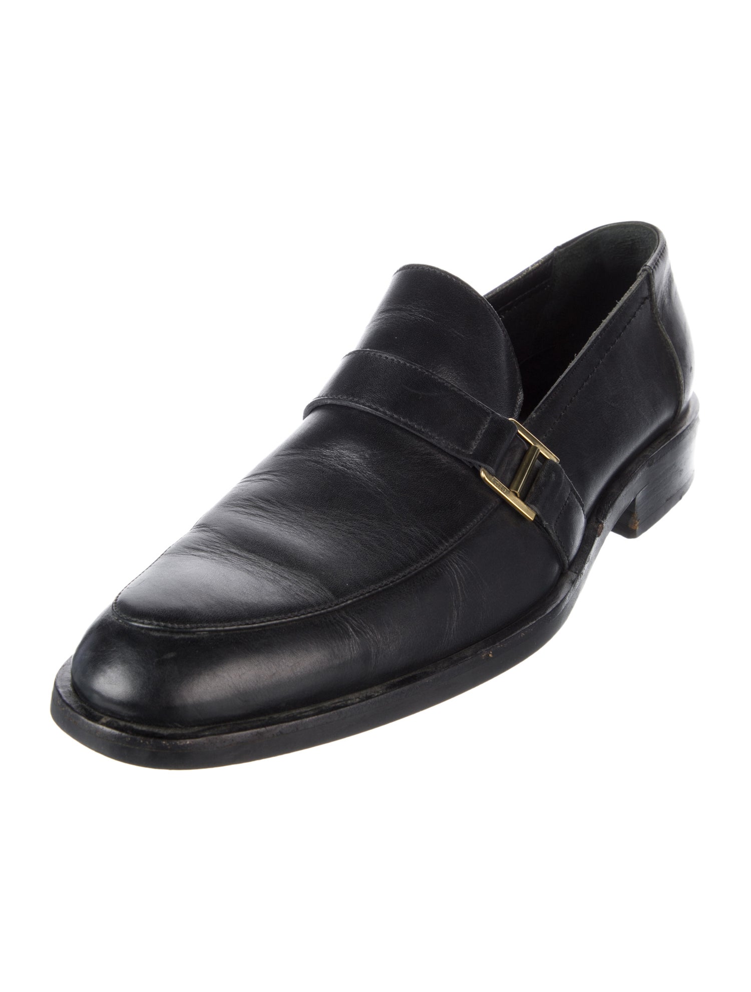 Gucci Leather Dress Loafers